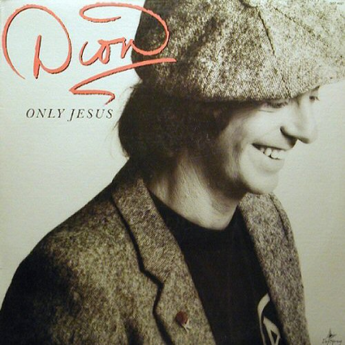 Jesus Music artist Dion on the cover of his 1981 album, Only Jesus" is a side-view of his head and upper chest.